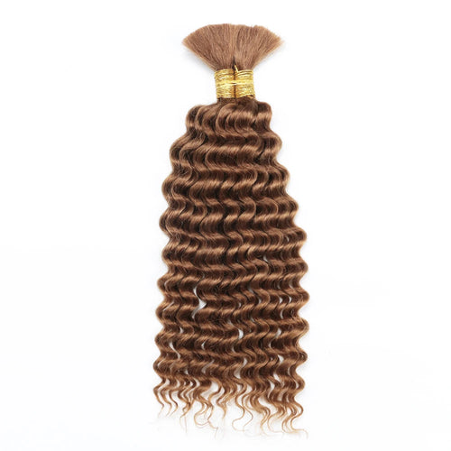 Cabello Humano Ondulado Profundo de 100 g para Trenzas Boho
