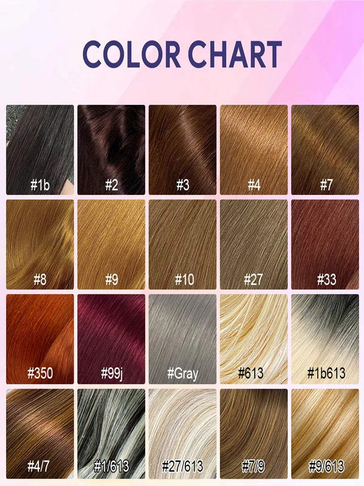 Paquetes de Cabello Humano Liso en Negro, Rubio y Mechas