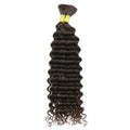 Cabello Humano Ondulado Profundo de 100 g para Trenzas Boho