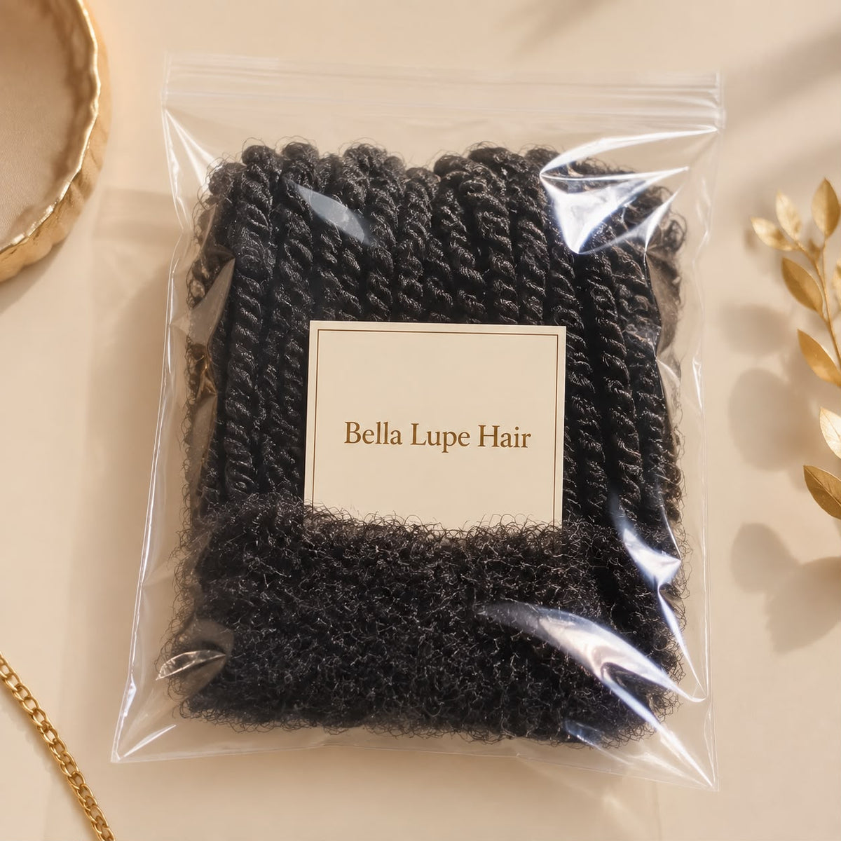 Cabello Humano Afro Kinky para Trenzas de 10 a 18 Pulgadas