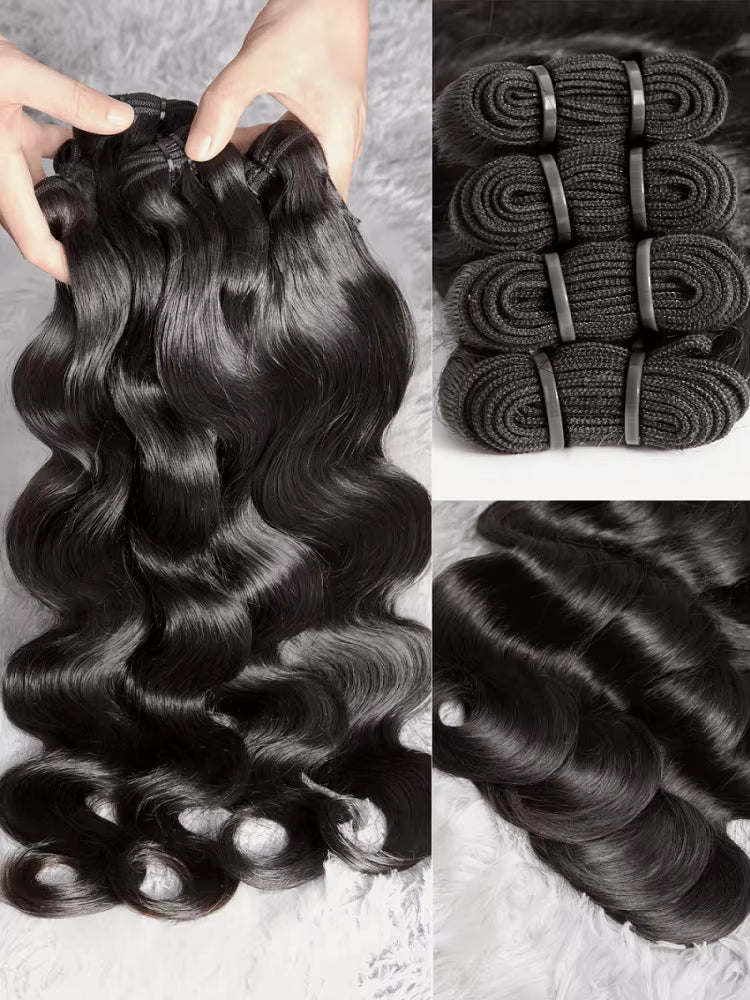 Paquetes de Cabello Humano Body Wave de Hasta 40 Pulgadas