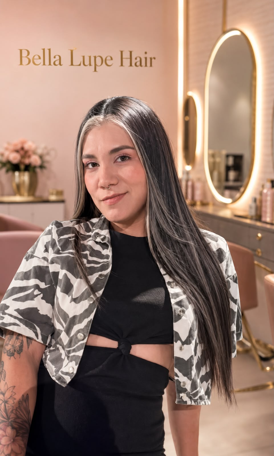 Paquetes de Cabello Humano Liso en Negro, Rubio y Mechas